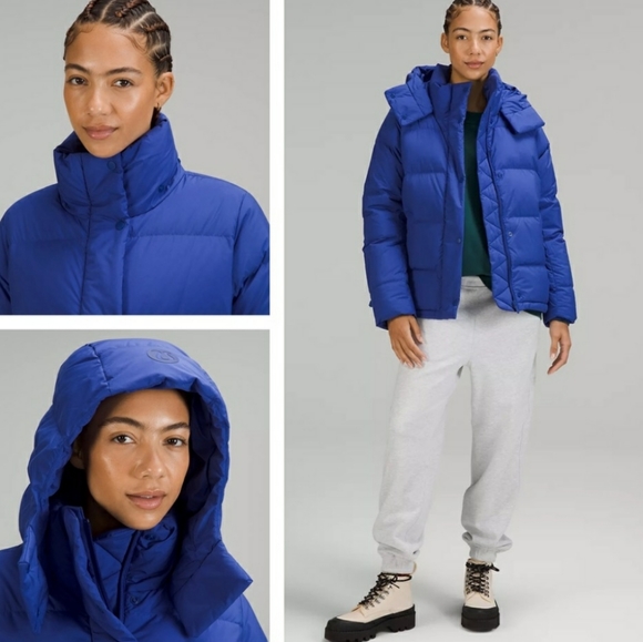 Lululemon Wunder Puff Jacket Psychic Blue 4 nwt - Picture 11 of 11